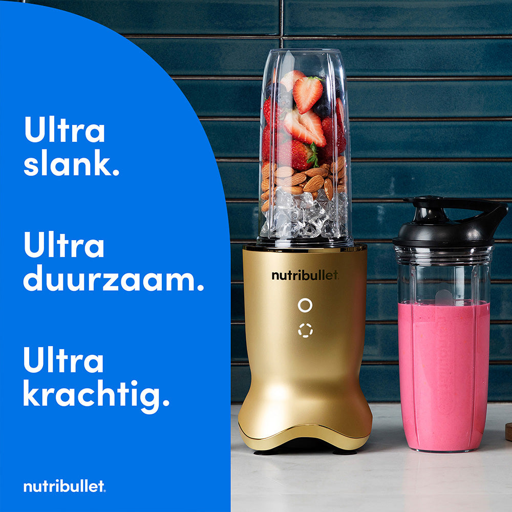 nutribullet Ultra 1200 watt Brass Gold